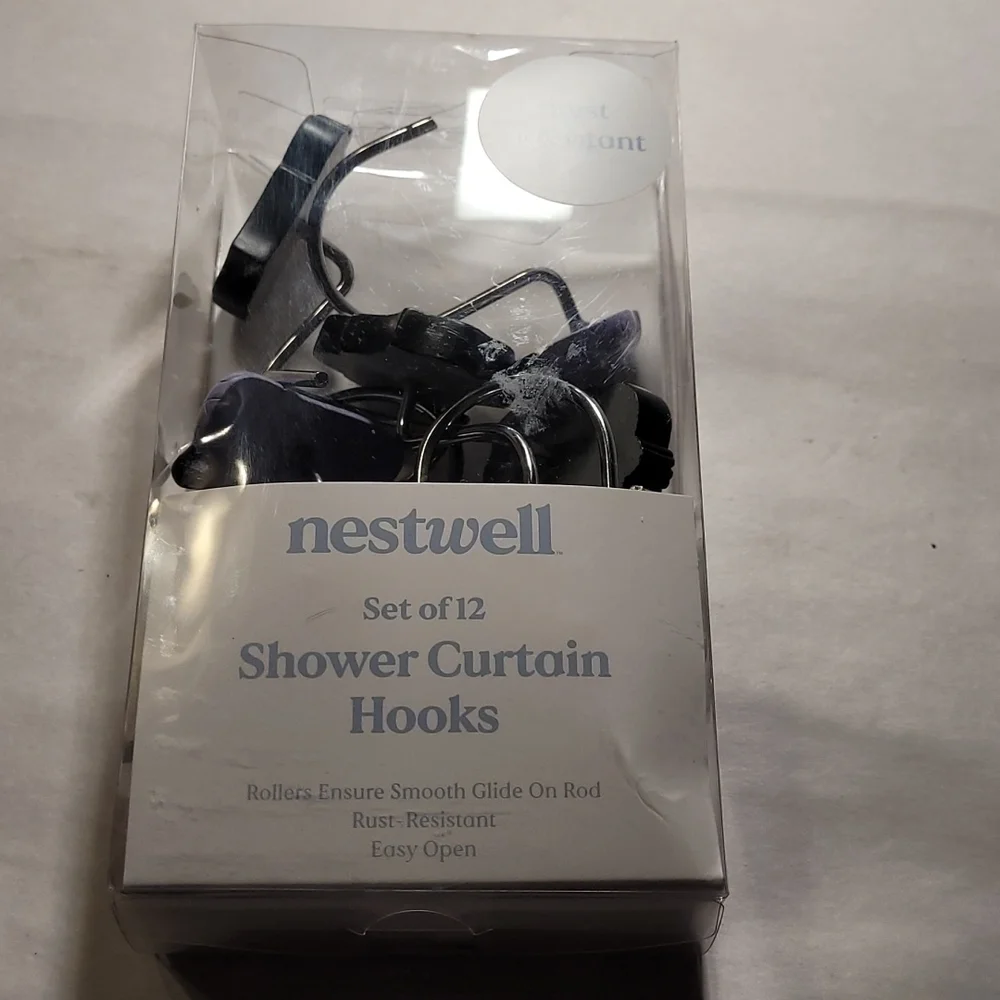 Purse, Heels and Mirror Shower Curtain Hooks 🪝 NWT